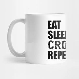 Crochet - Eat sleep crochet repeat Mug